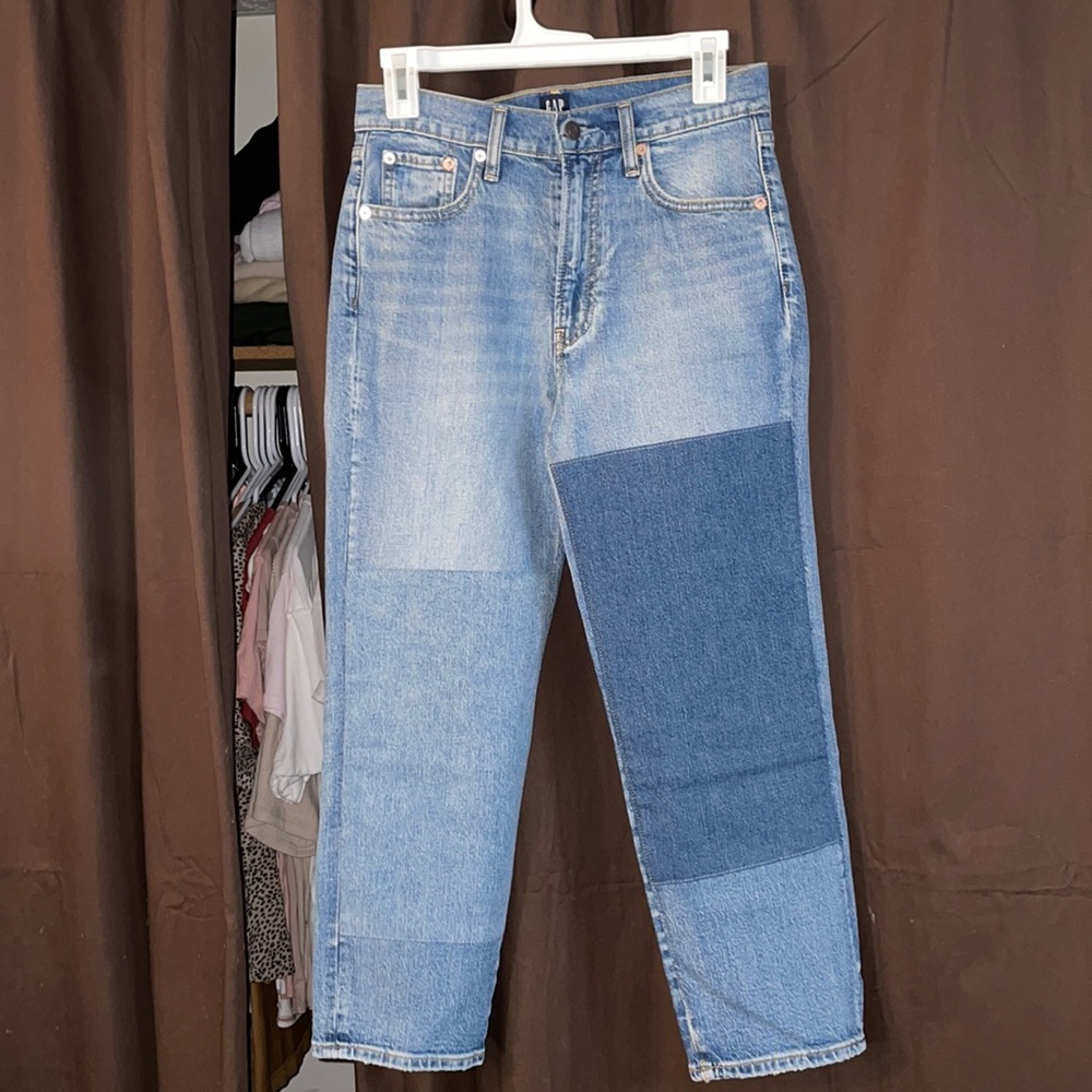 Gap High Rise Cigarette Jeans
